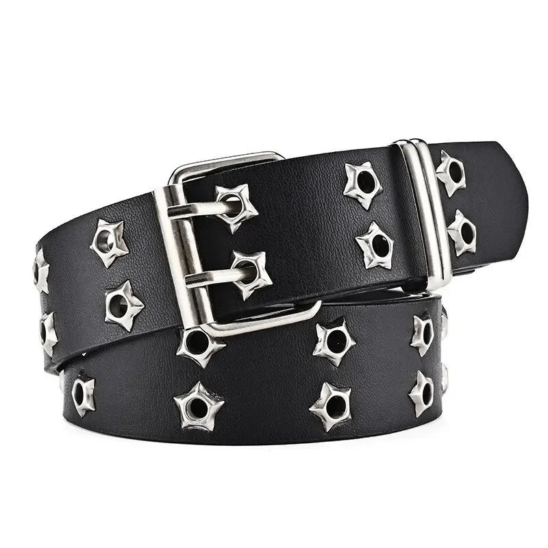 Cinto Goth – Rebites Estrela