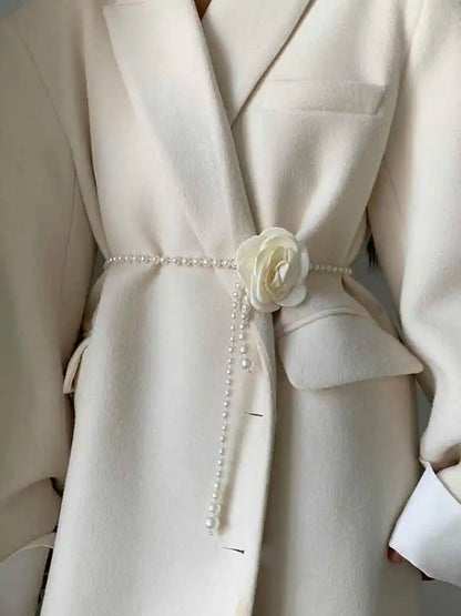 Cinto Pérolas Camélia Fashion