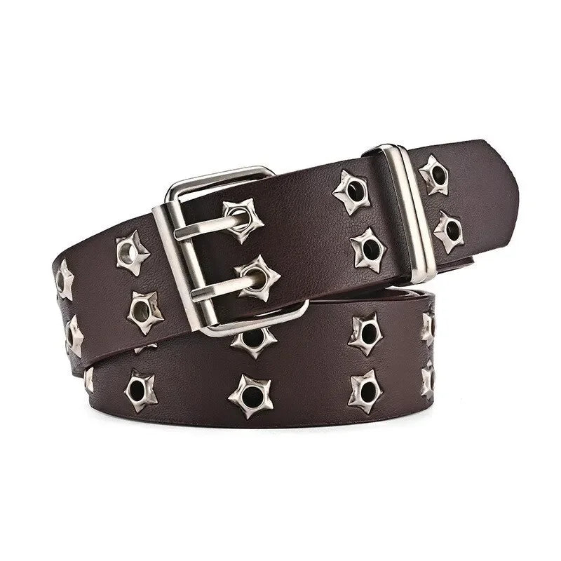 Cinto Goth – Rebites Estrela