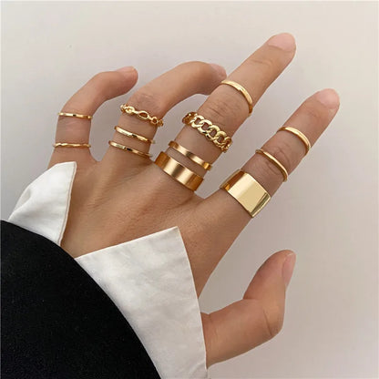 Conjunto de Anéis Prata – Zircônia com Lua, Flor e Coração