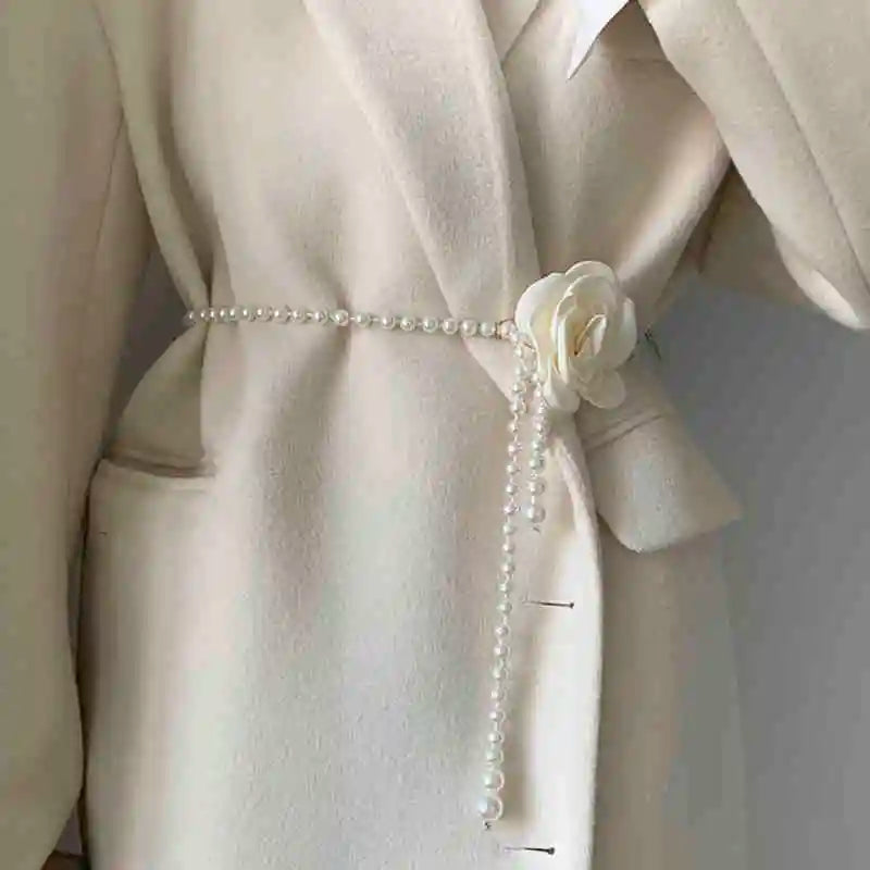 Cinto Pérolas Camélia Fashion