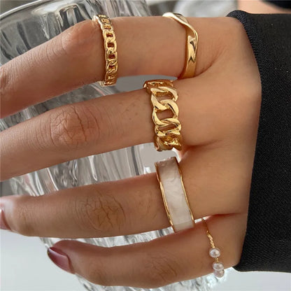 Conjunto de Anéis Prata – Zircônia com Lua, Flor e Coração